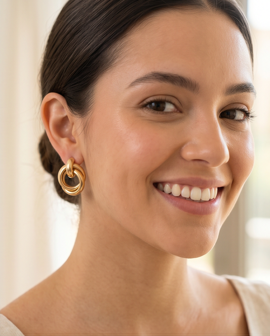 Aros Ana Dorados