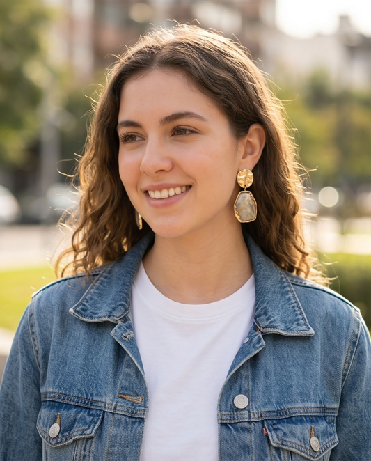 Aros Lucía gris