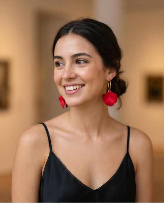 Aros Pekín rojos