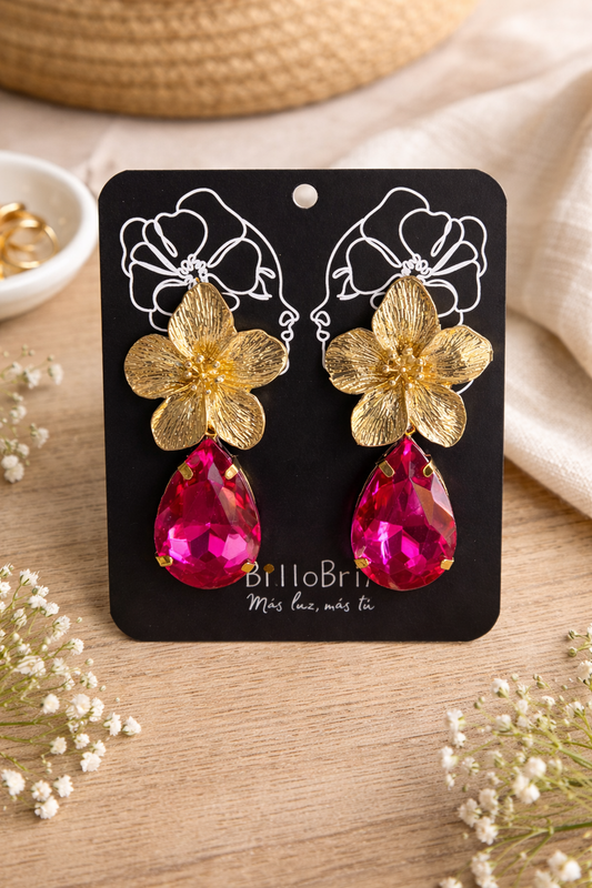 Aros Amara Fucsia