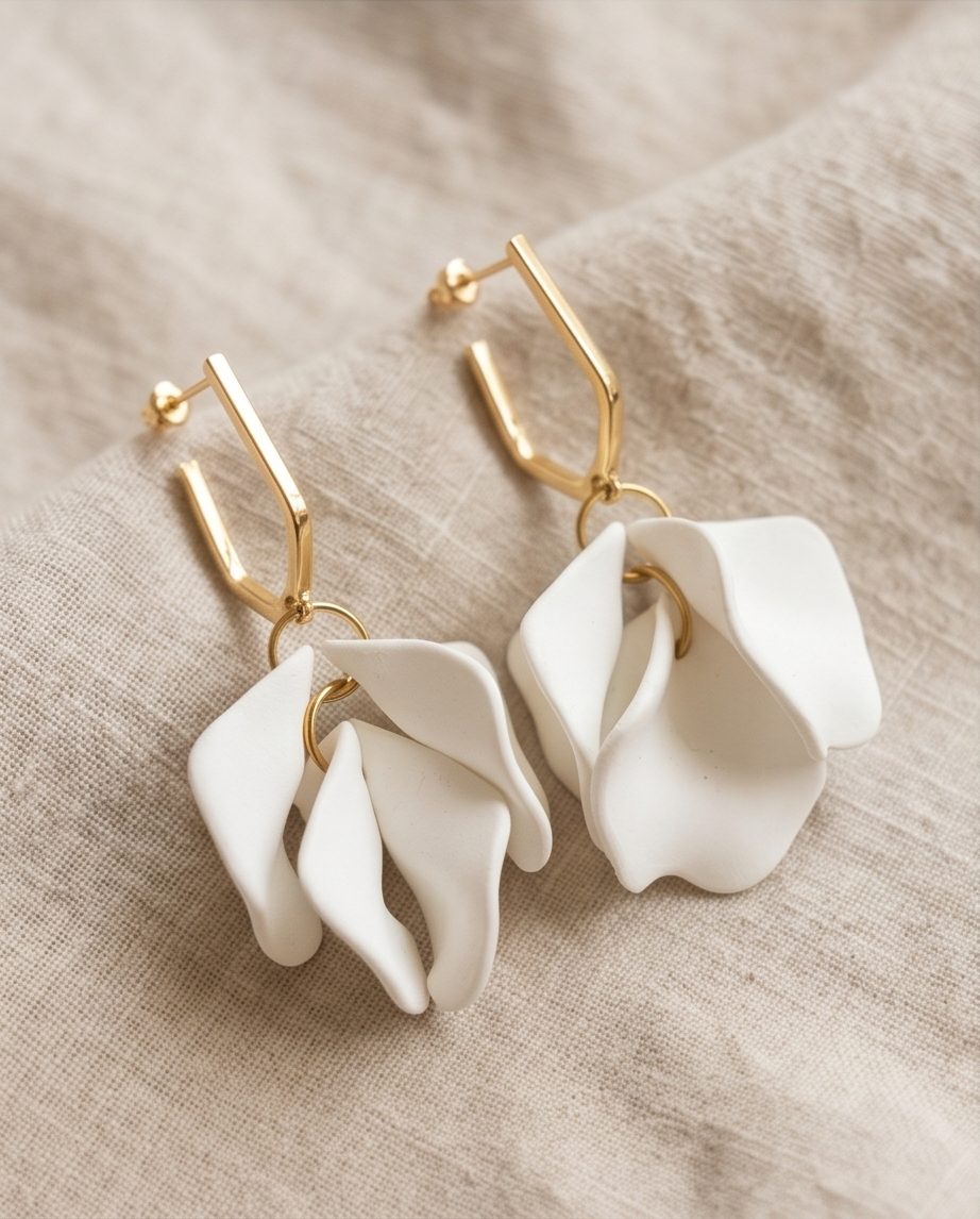 Aros Pekín blancos