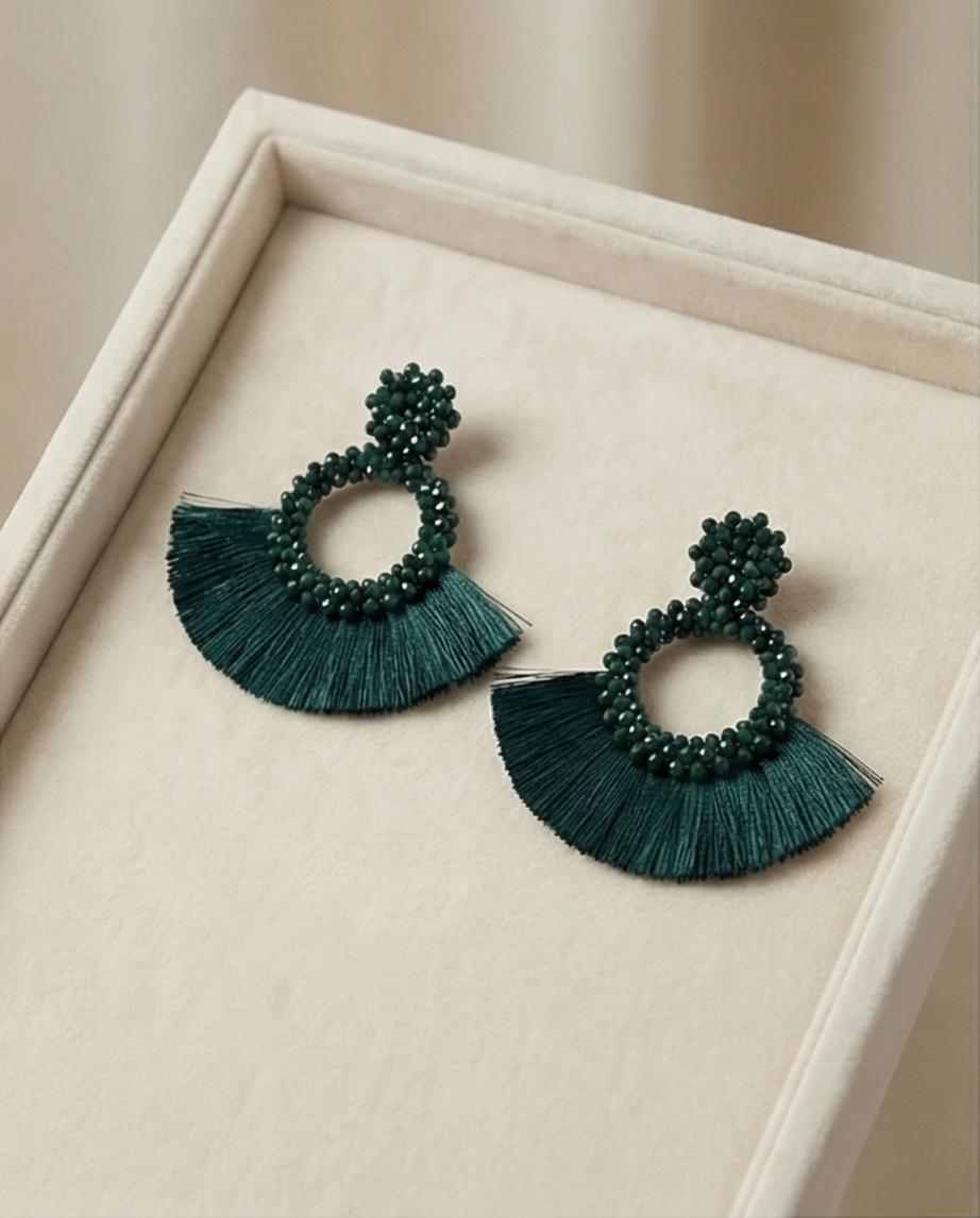 Aros Sofía verde