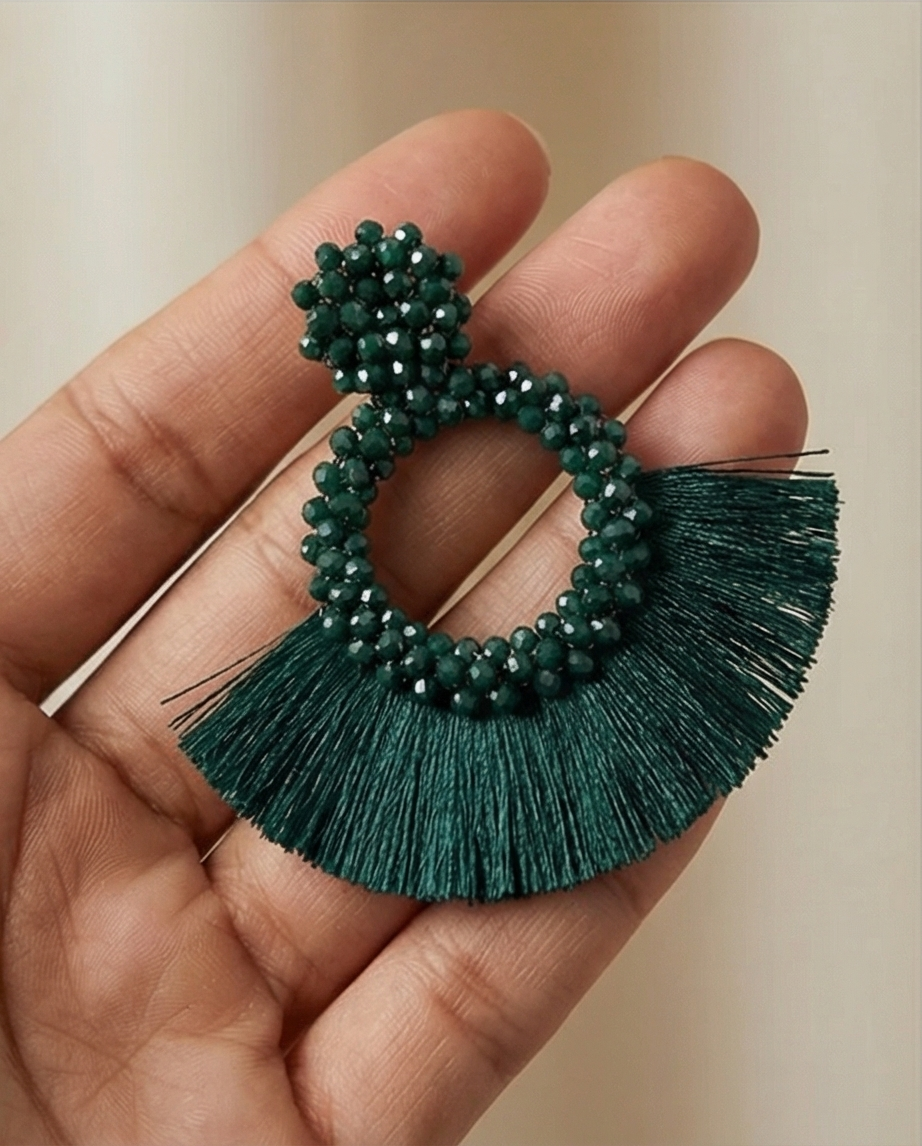 Aros Sofía verde
