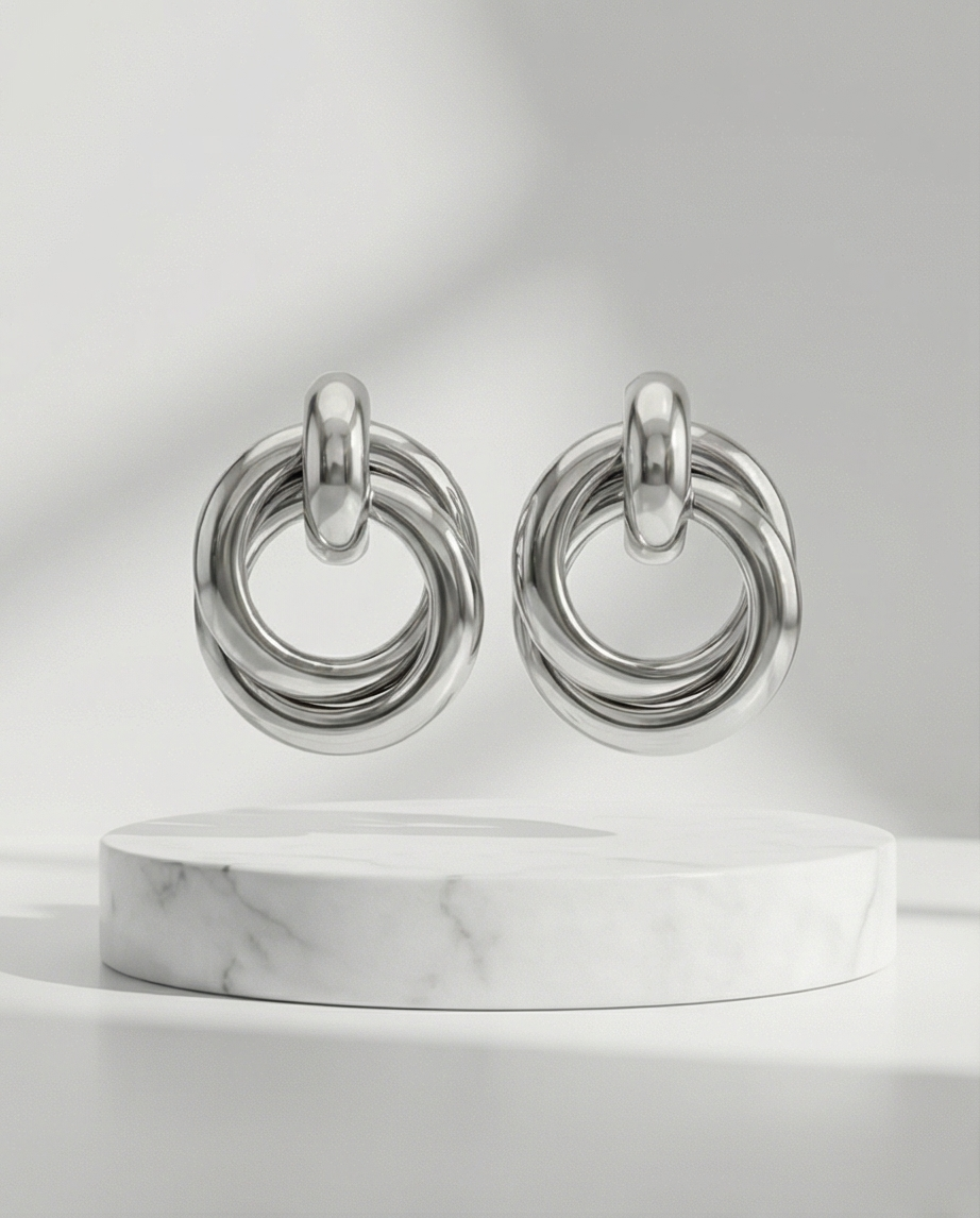 Aros Ana Plateados