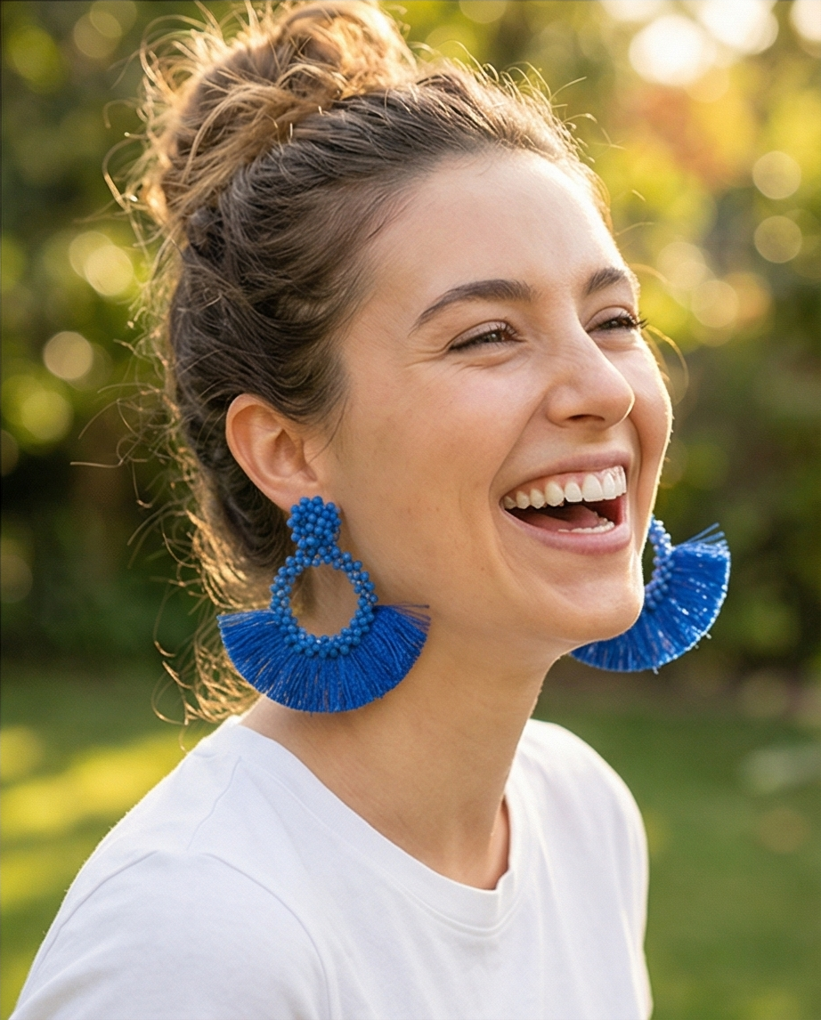 Aros Josefa Azul