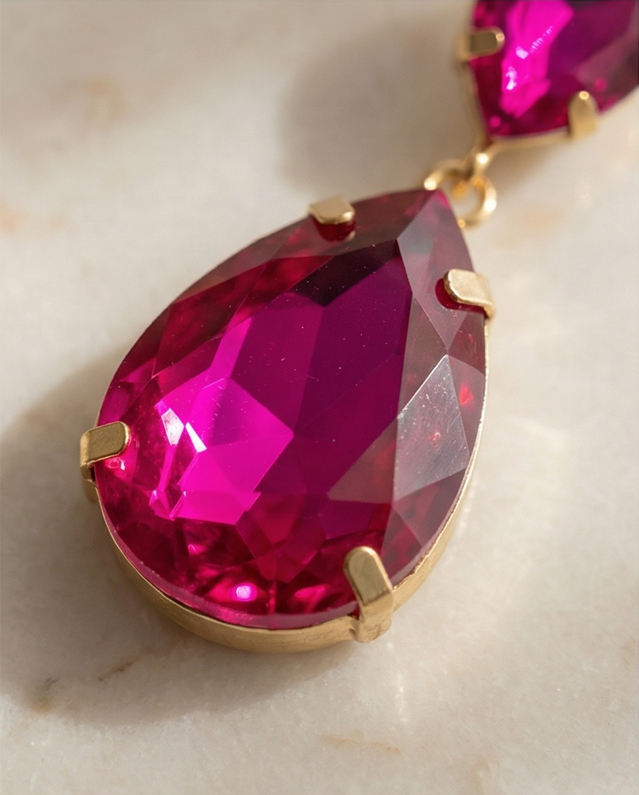 Aros Eva Fucsia