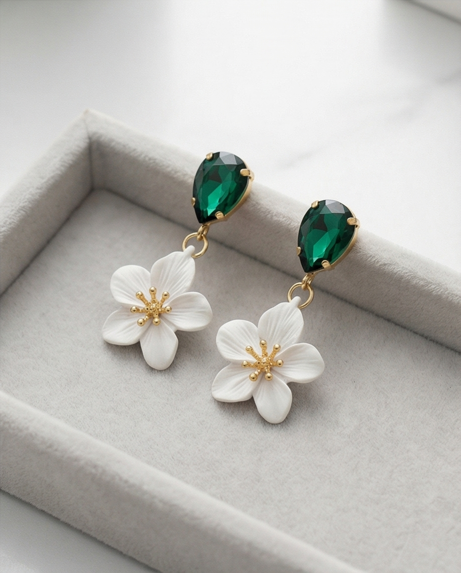 Aros Inés Verde