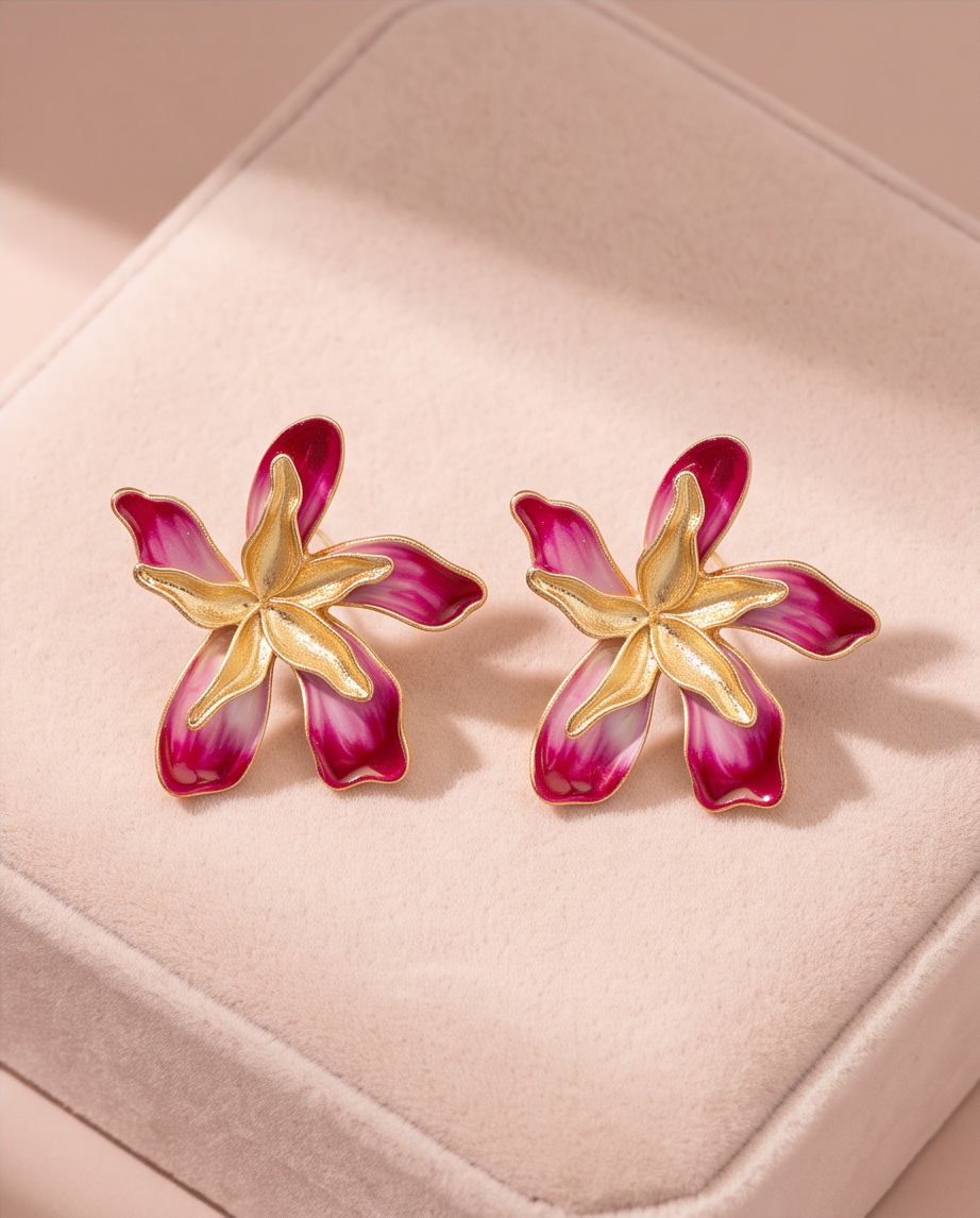 Aros Sol Rosa