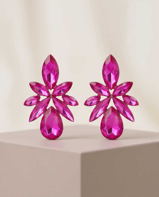 Aros Romina Fucsia
